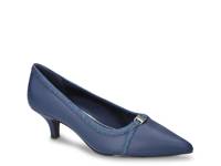 Zayn Pump Navy Satin view