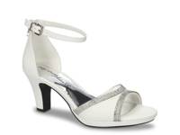 Davina Sandal White Satin view