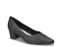 Lizbeth Pump Black Satin view