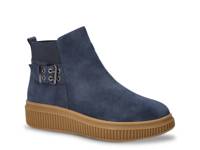 Cassie Bootie Navy view