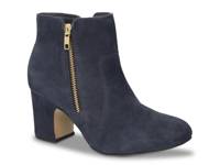 Port Bootie Navy Suede view