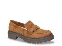 Pulse Platform Loafer Cognac Fabric view