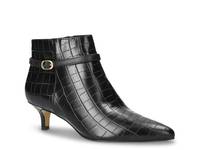 Bronte Bootie Black Croc Print Synthetic view