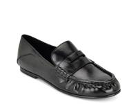 Rasco Penny Loafer Black Patent Synthetic view