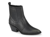 Dainah Western Bootie Black view