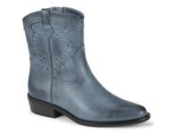 Nova Western Bootie Navy view
