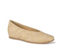 Ryalie Flat Gold Metallic view