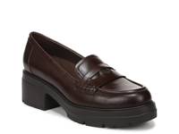 Lumos Platform Loafer Chocolate Leather view
