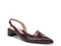 Rhett Pump Red Croc Print Leather view