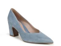 Ella Pump Ash Blue Suede view