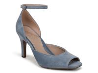 Asha Pump Ash Blue Suede view