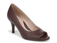 Locke Pump Red Snake Print Synthetic view