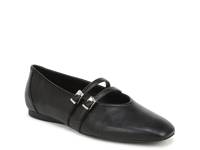 Crista Mary Jane Flat Black Synthetic view