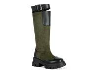 Dalia Platform Boot Olive Green view