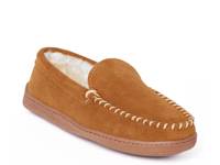 Pile Lined Hardsole Slipper - Men's Brown view