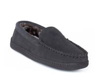 Pile Lined Hardsole Slipper - Men's Grey view