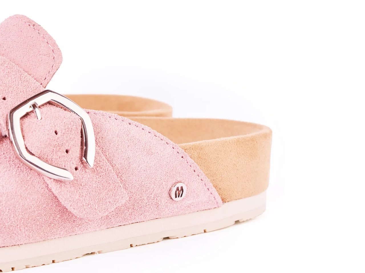 Rhinestone Buckle Clog