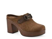 Barleys Platform Clog Mocha view