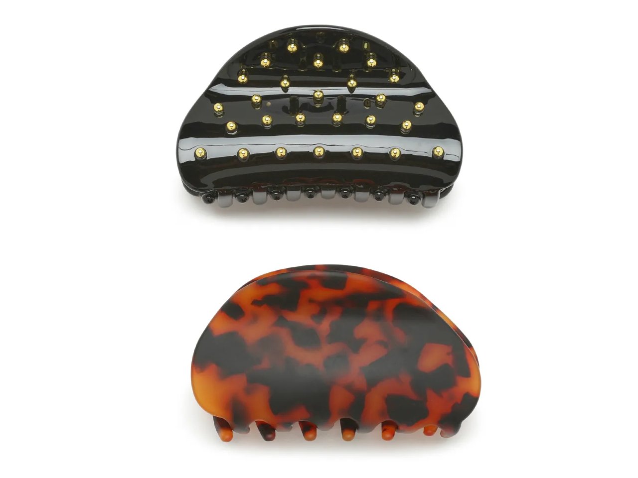 Embellished Hair Clip Set - 2 Pack