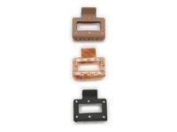 Embellished Square Hair Clip Set - 3 Pack Multicolor view