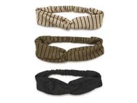 Striped Headband Set - 3 Pack Multicolor view