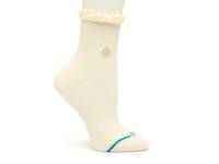 Ruffle Icon Women's Ankle Socks Ivory view