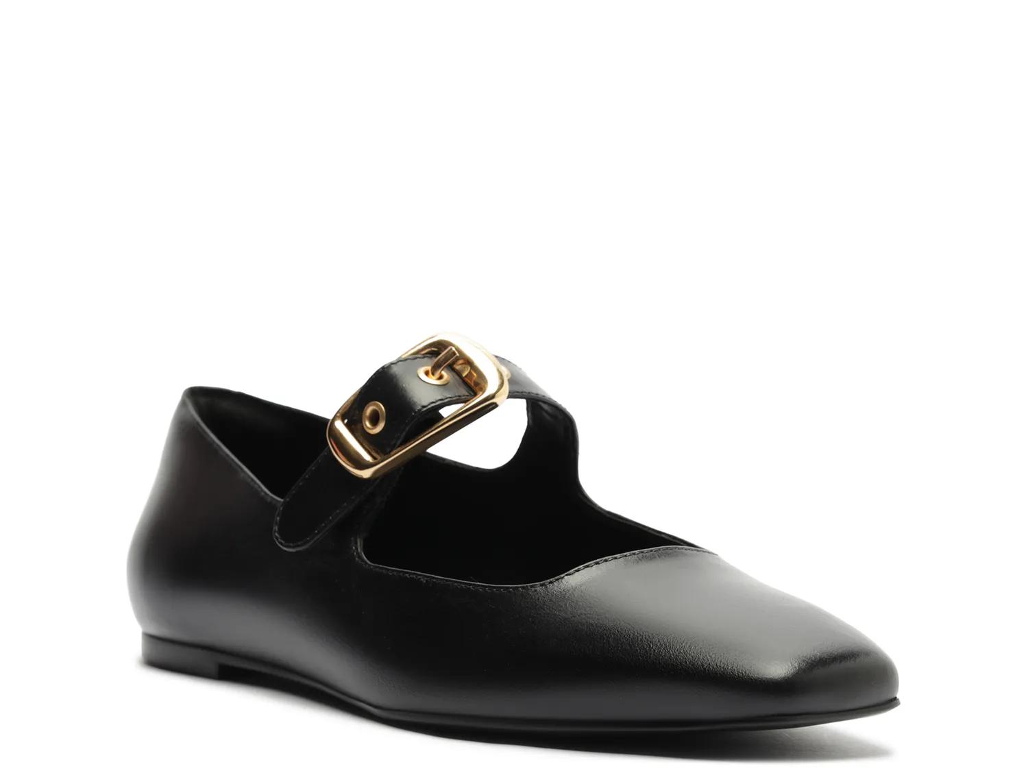 Arezzo Elena Ballet Flat In Black