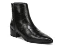 Fayola Bootie Black Croc Embossed view