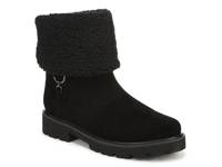 Sahana Foldover Bootie Black Suede view
