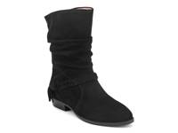 Printy Bootie Black Suede view