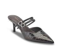 Abele Mule Dark Brown Croc Print view