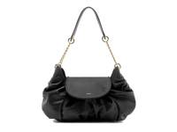 Molly Leather Shoulder Bag Black view