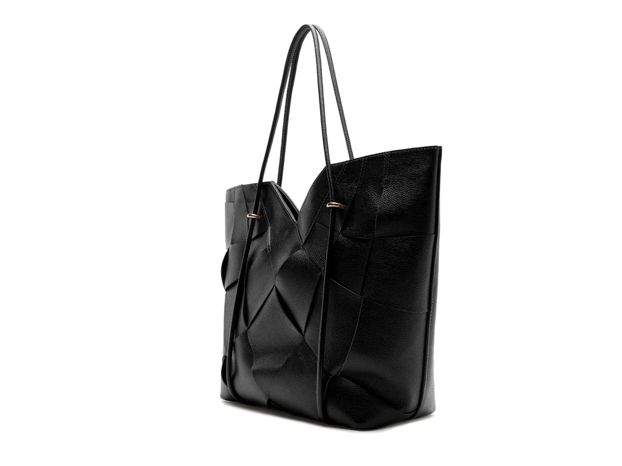 Sarah Leather Shopping Tote