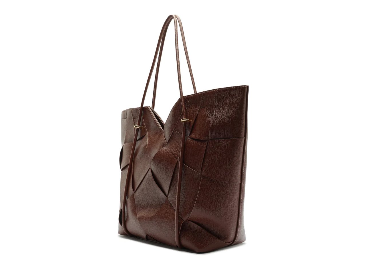 Sarah Leather Shopping Tote