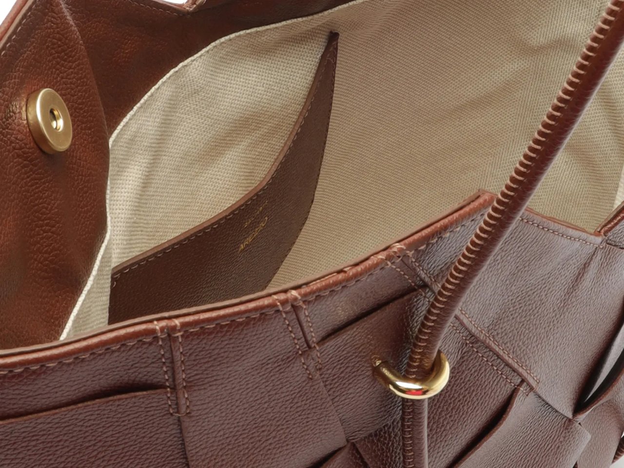 Sarah Leather Shopping Tote