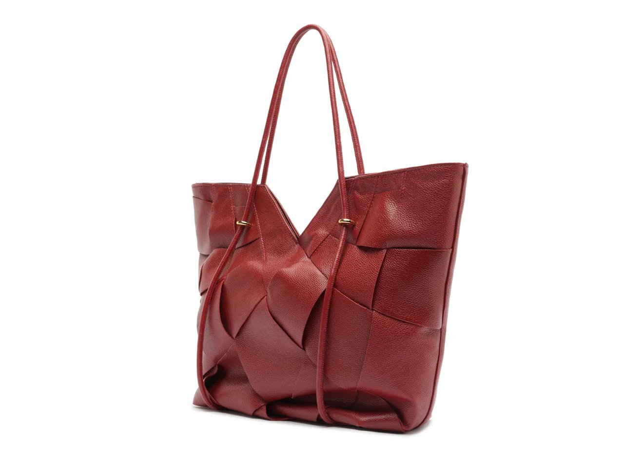 Sarah Leather Shopping Tote