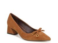 Racer Pump Brown Suede view