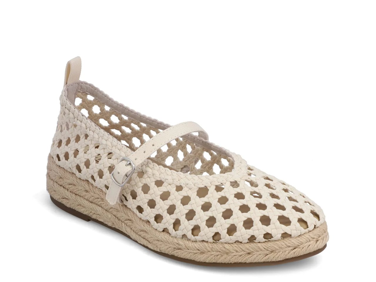 Ela Espadrille Mary Jane Flat