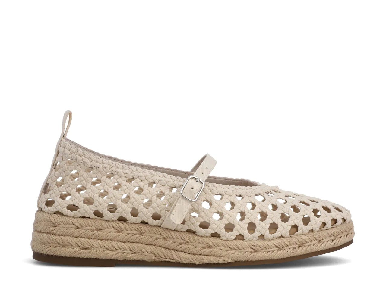 Ela Espadrille Mary Jane Flat