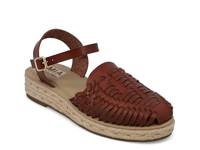 Eshani Espadrille Flat Dark Brown view