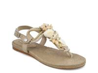 Agoya Sandal Natural Beige view