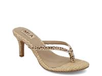 Zania Sandal Beige Cheetah Print view