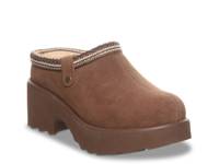 Haven Platform Clog Dark Brown view