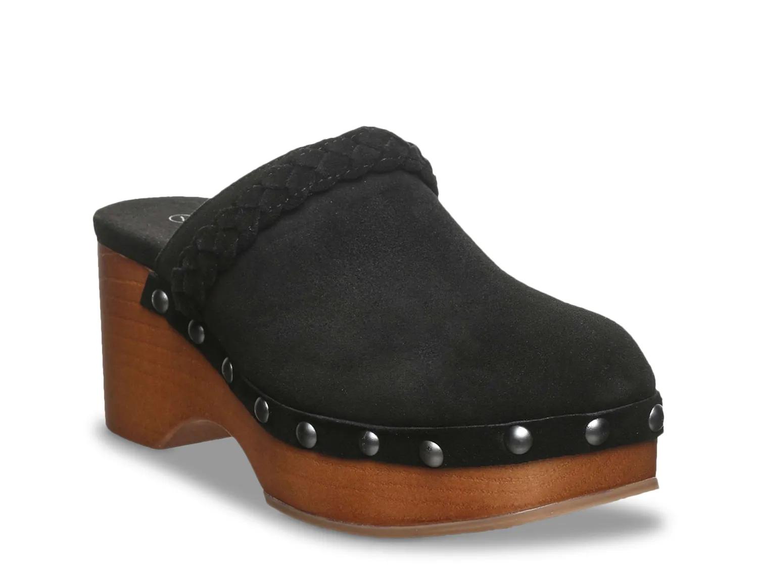 Bearpaw Cossette Clog | Women's | Black | Size 6 | Clogs