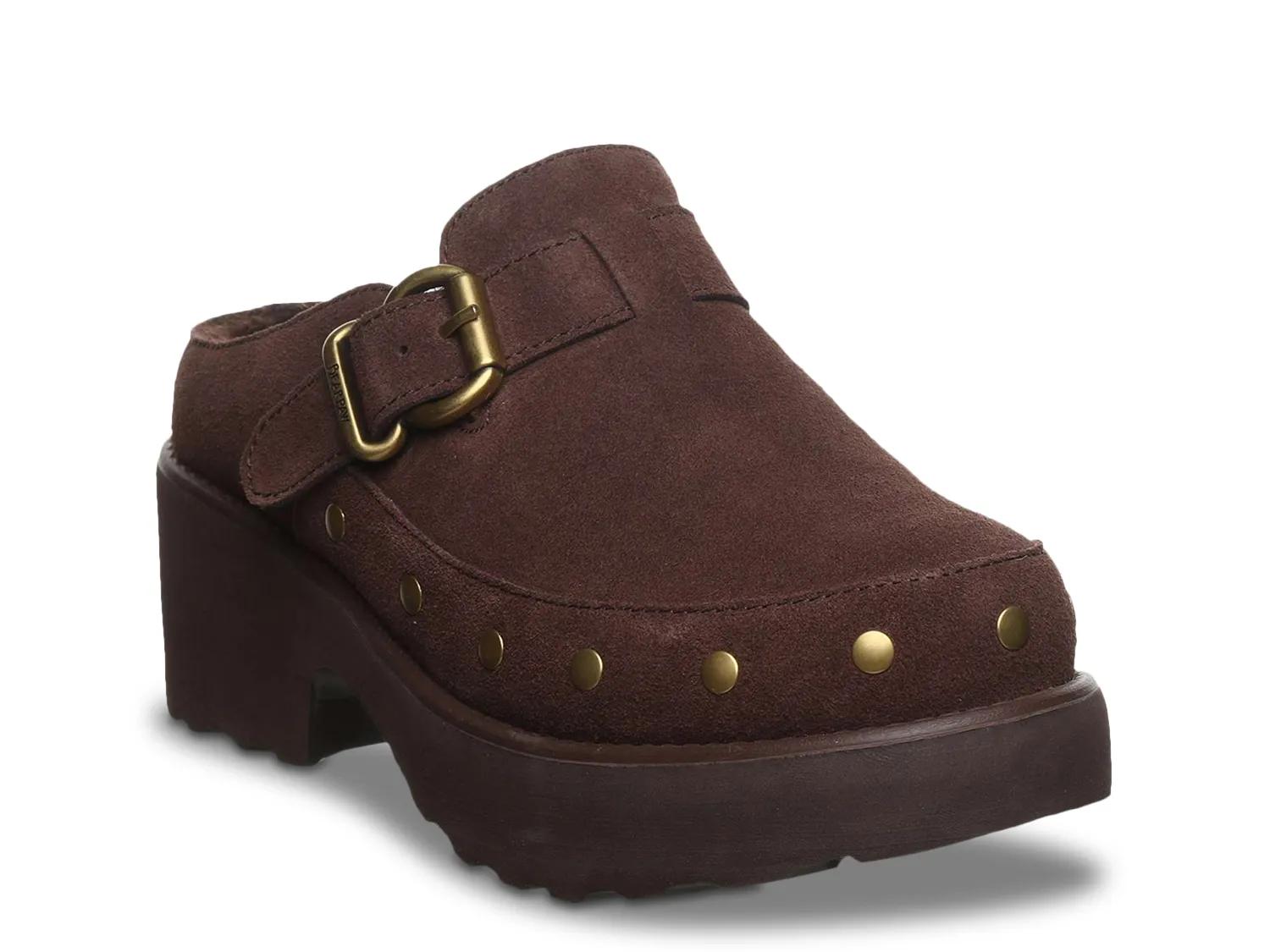 Bearpaw Falyn Platform Clog | Women's | Chicory Brown | Size 5 | Clogs