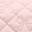 Drop Bottom Cosmetic Bag Light Pink view