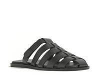 Lido Fisherman Sandal Black view