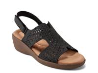 Kali Wedge Sandal Black view