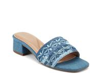 Rosario Sandal Blue Denim view