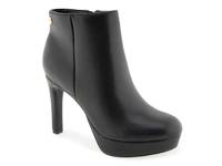 Jeanne Platform Bootie Black view